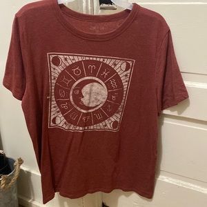 Zoe and Liv zodiac sign t-shirt.